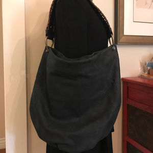 Joie Black Hobo with Woven Strap